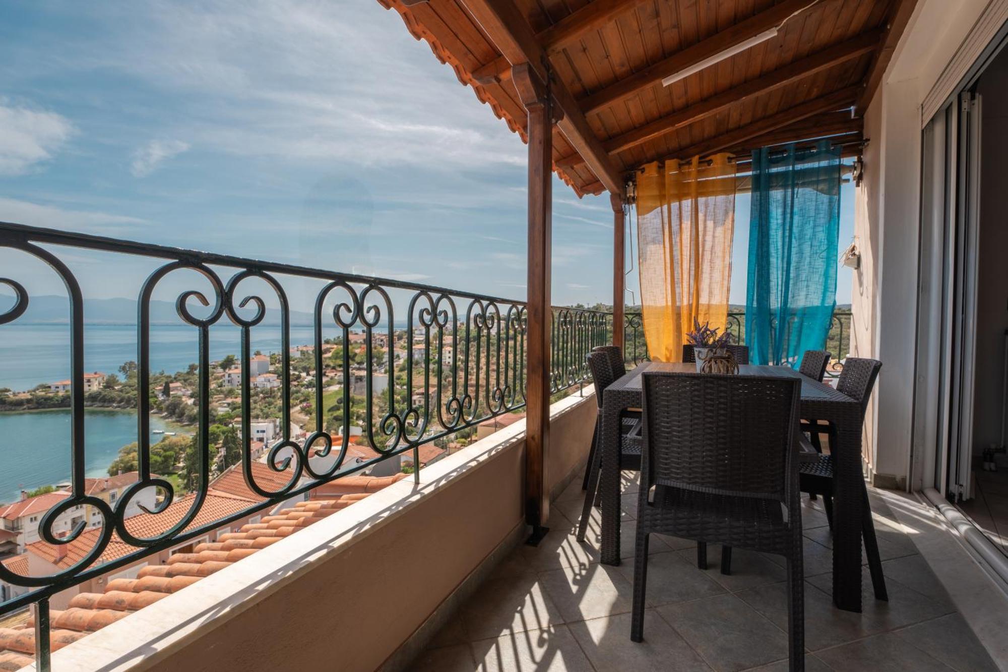 Persephone'S Dream View Villa Marathos  Exterior photo